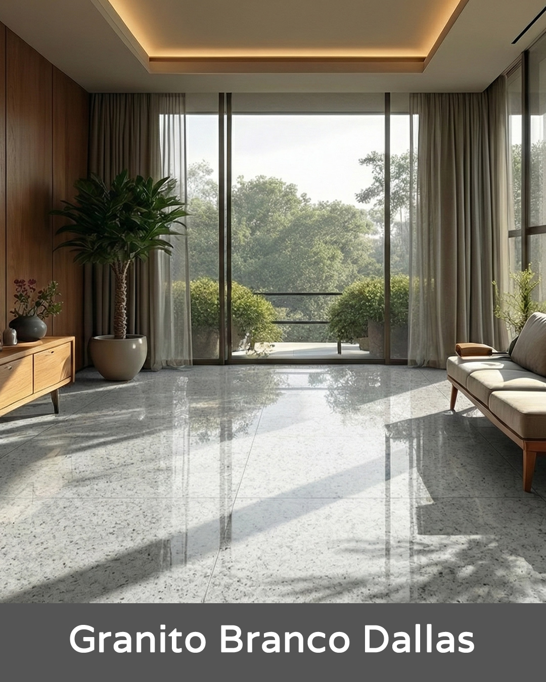 Piso – Granito Branco Dallas
