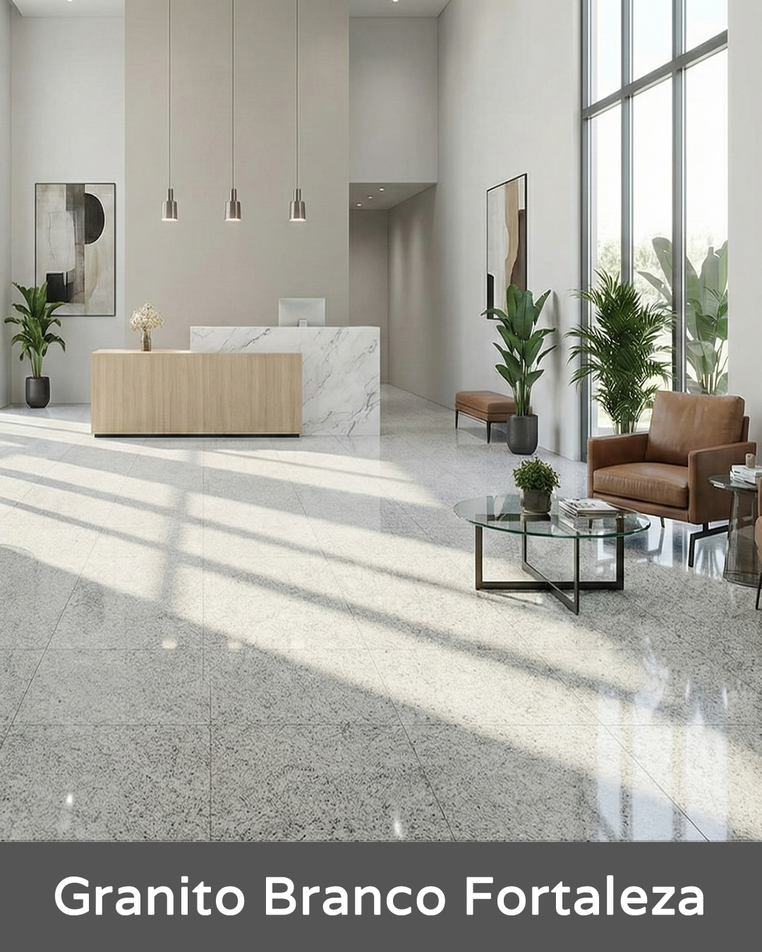 Piso – Granito Branco Fortaleza