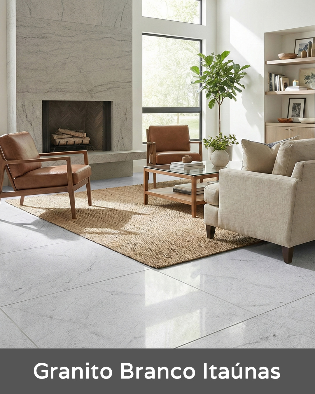 Piso – Granito Branco Itaúnas